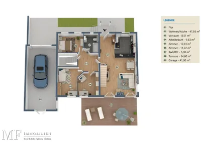 6-Zimmer-Haus kaufen in Gänserndorf – 187 m², € 690.000 – Bild 43 von 45