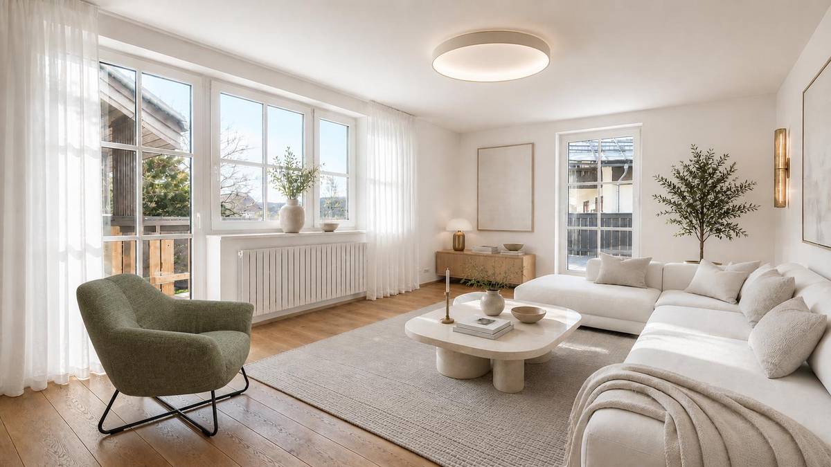 Helle Wohnung mit Westbalkon und Lift im Zentrum, touristische Vermietung möglich - Ansicht 2