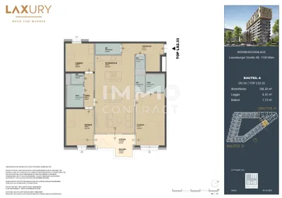 4-Zimmer-Wohnung kaufen in Wien – 106,16 m², € 702.000 – Bild 19 von 19