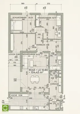 4-Zimmer-Wohnung mieten in Mödling – 93,63 m², € 1.438 – Bild 53 von 53