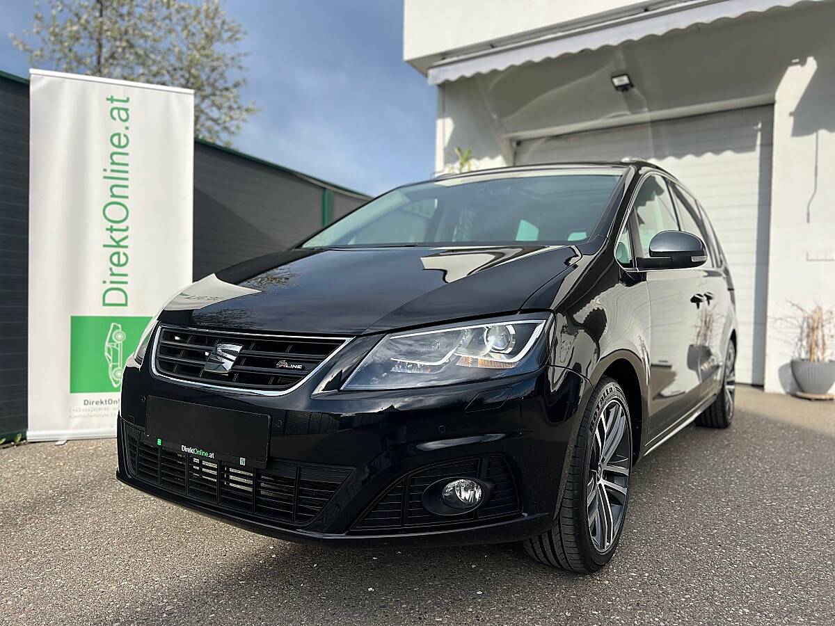 Seat Alhambra FR 2,0 TDI CR 4WD Sitze 7 Panoramadach... Kombi / Family Van