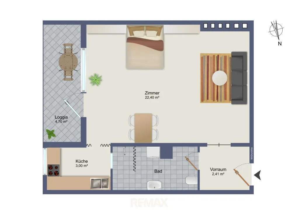 Wohnung – Graz, Smart City, Lend - Ansicht 2