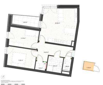 3-Zimmer-Wohnung kaufen in Sankt Veit an der Glan – 69,13 m², € 310.000 – Bild 12 von 12