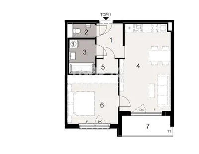 2-Zimmer-Wohnung kaufen in Wien – 50,27 m², € 335.400 – Bild 7 von 7
