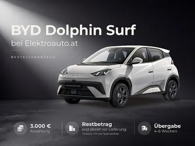 BYD Dolphin Surf 43,2kWh Boost 4.050 Rabatt ohne Ko...