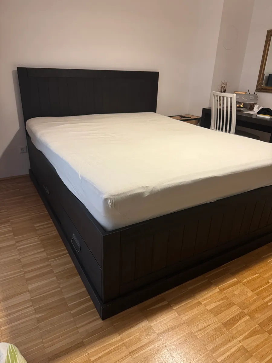 Bett Ikea 160x200 ohne Matratze, € 0,- (1220 Wien)
