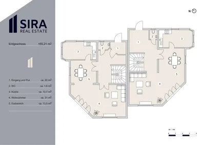 Haus kaufen in Mödling – 301,6 m², € 4.500.000 – Bild 16 von 17