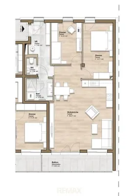 3-Zimmer-Wohnung kaufen in Gänserndorf – 76,17 m², € 384.000 – Bild 31 von 32