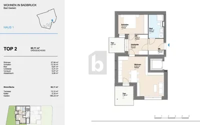 2-Zimmer-Wohnung kaufen in Sankt Johann im Pongau – 60 m², € 359.000 – Bild 5 von 6