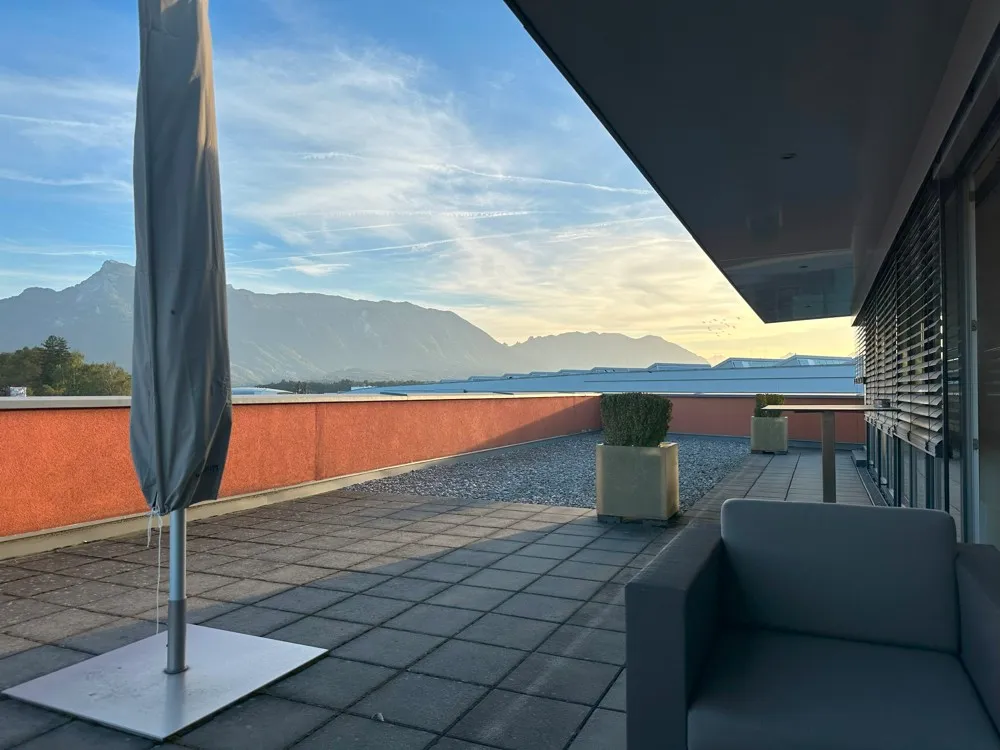 Repräsentatives Penthouse-Büro mit Terrasse in Top-Business Lage - Vista 3