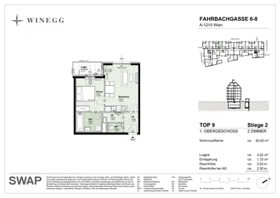 2-Zimmer-Wohnung kaufen in Wien – 44,35 m², € 269.000 – Bild 33 von 33