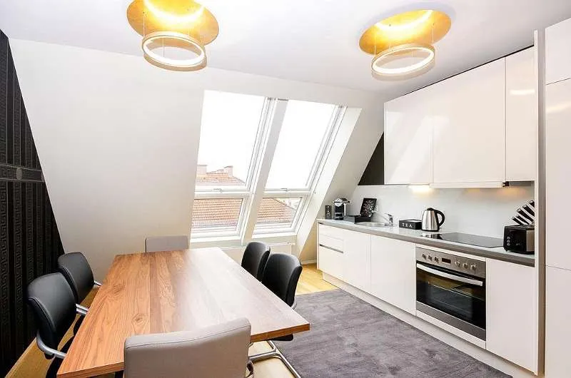 Serviced Apartment Messe Prater - 3 Zi - Dachgeschosswohnung mit Terrasse – pohled 2