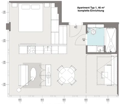 2-Zimmer-Wohnung kaufen in Wien – 46 m², € 250.000 – Bild 21 von 24