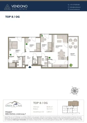 3-Zimmer-Wohnung kaufen in Klagenfurt Land – 95,65 m², € 759.000 – Bild 13 von 13