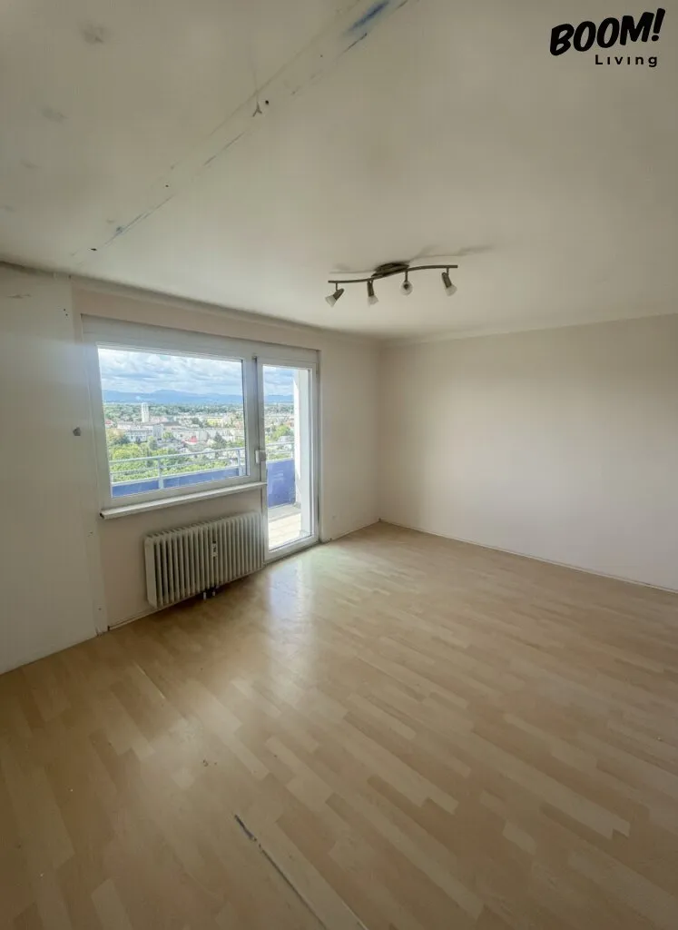 Penthouse-Feeling im 11. Stock mit unverbaubarem Blick - Ansicht 3