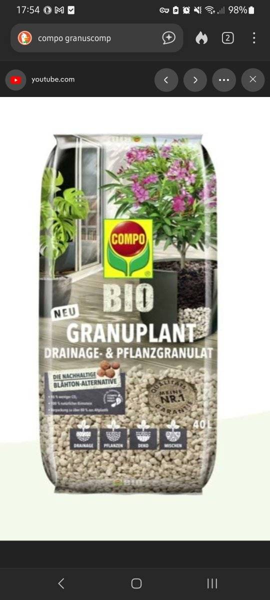 Bimssteingranulat Compo Granuplant,  40,- (1140 Wien) - willhaben
