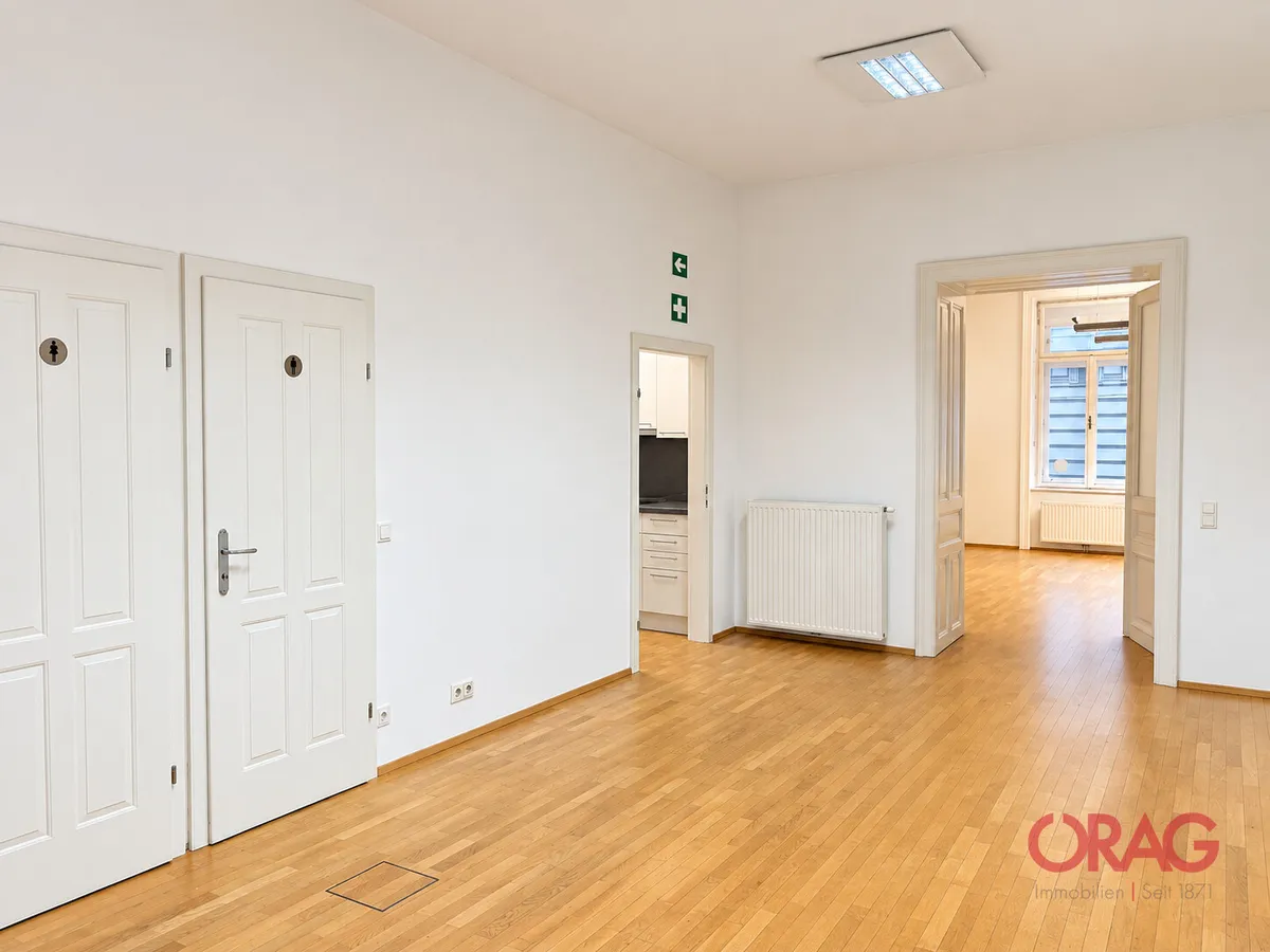 Repräsentatives Innenstadtbüro in der Nähe des Schwedenplatz 1010 Wien zu mieten - Ansicht 3