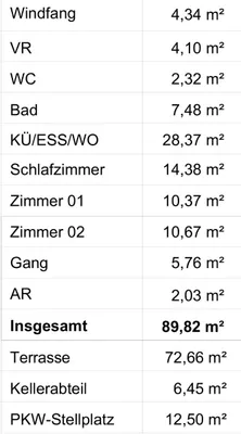 4-Zimmer-Wohnung kaufen in Graz – 89,4 m², € 699.698 – Bild 8 von 11