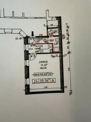 1-Zimmer-Wohnung kaufen in Wien – 33,31 m², € 108.000 – Bild 6 von 6