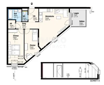 3-Zimmer-Wohnung kaufen in Bruck an der Leitha – 80,57 m², € 360.000 – Bild 15 von 15