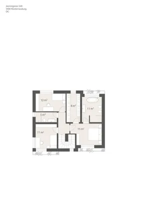 6-Zimmer-Haus mieten in Wien – 176 m², € 4.990 – Bild 19 von 20