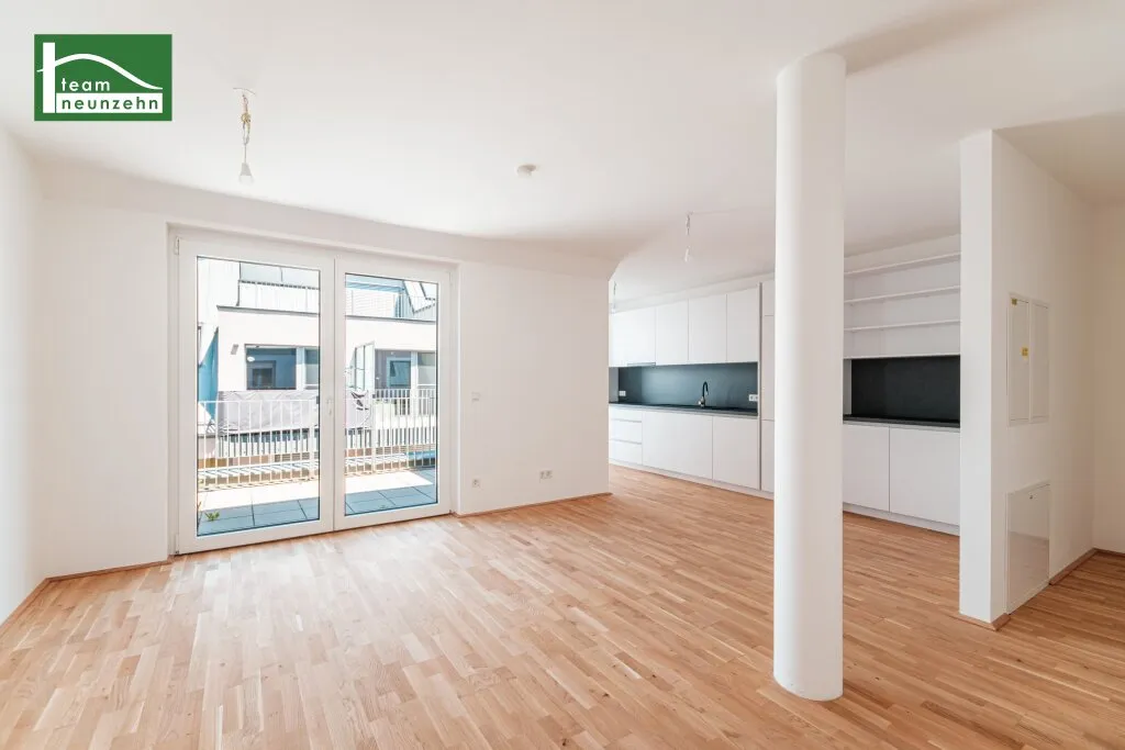 Moderne 2-Zimmer-Wohnung mit Terrasse auf Eigengrund - Erstbezug, Fußbodenheizung. - WOHNTRAUM – pohled 2