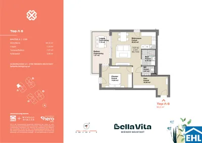 Immobilie kaufen in Wiener Neustadt – 60,11 m², € 238.000 – Bild 9 von 9