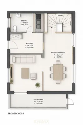 2-Zimmer-Haus kaufen in Korneuburg – 78 m², € 299.000 – Bild 14 von 17