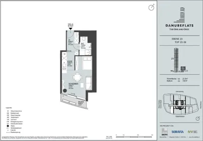 1-Zimmer-Wohnung mieten in Wien – 33,1 m², € 1.490 – Bild 9 von 9
