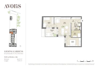 3-Zimmer-Wohnung kaufen in Wien – 66,13 m², € 449.000 – Bild 28 von 33