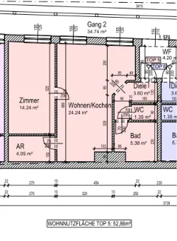 2-Zimmer-Wohnung kaufen in Murau – 53 m², € 78.200 – Bild 11 von 11