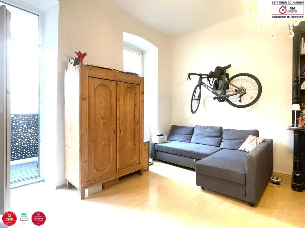 Charmante 36 m² Wohnung, 12. Bezirk in Ruhelage mit Balkon – pohled 3