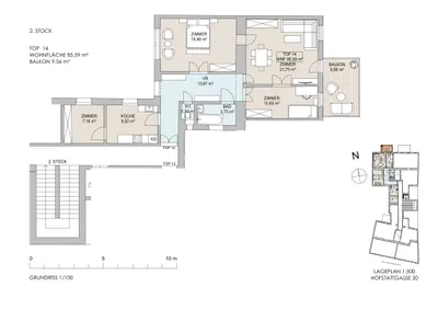 4-Zimmer-Wohnung kaufen in Wien – 85,59 m², € 699.000 – Bild 19 von 19