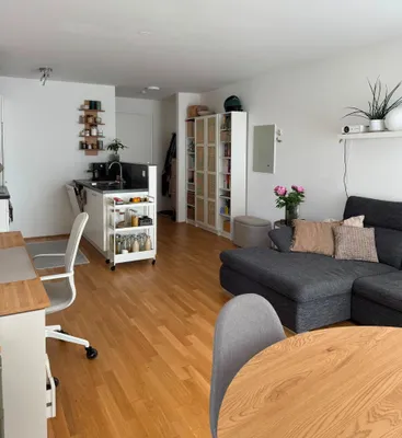 helle, freundliche 2-Zimmer-Wohnung zur möblierten Nachmiete – Bild 2