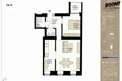 3-Zimmer-Wohnung kaufen in Wien – 55,91 m², € 299.000 – Bild 13 von 13