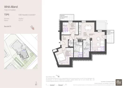 3-Zimmer-Wohnung mieten in Baden – 70,55 m², € 1.150 – Bild 10 von 10