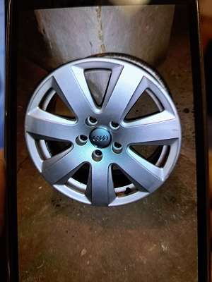 AUDI A6 Original Alufelgen shops 16" mit sehr gute Winterreifenn