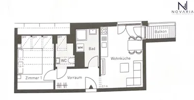 Wohnung kaufen in Wien – 44 m², € 270.000 – Bild 10 von 11
