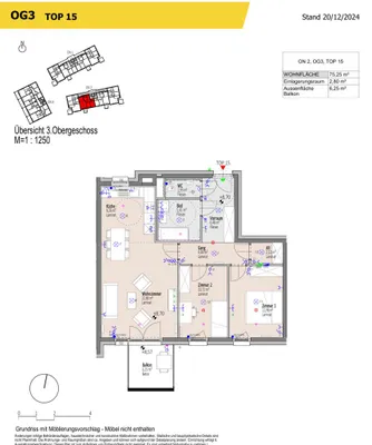 3-Zimmer-Wohnung kaufen in Wiener Neustadt – 74,85 m², € 256.384 – Bild 22 von 28