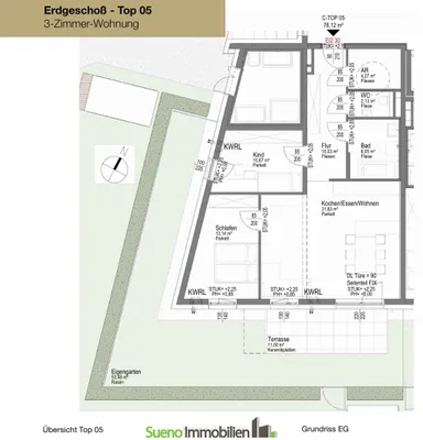 Wohnung kaufen in Linz Land – 78,11 m², € 398.000 – Bild 9 von 11