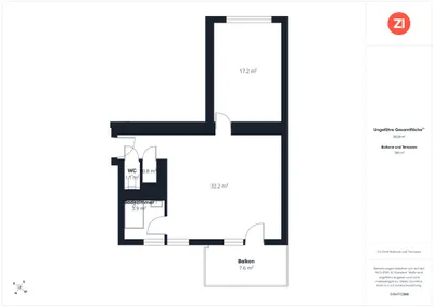 2-Zimmer-Wohnung kaufen in Linz – 52,4 m², € 169.000 – Bild 2 von 9
