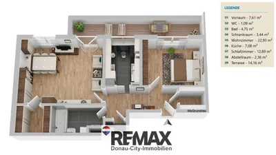 2-Zimmer-Wohnung mieten in Wien – 65 m², € 987 – Bild 27 von 27