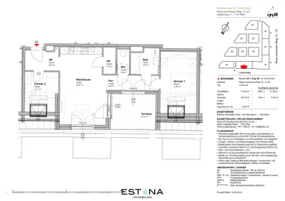 3-Zimmer-Wohnung mieten in Wien – 71,63 m², € 1.250 – Bild 12 von 12