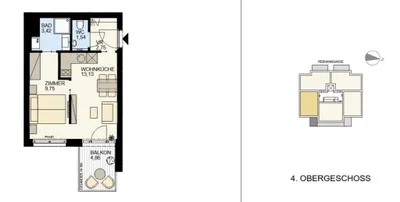 2-Zimmer-Wohnung kaufen in Wien – 34,83 m², € 293.700 – Bild 12 von 13