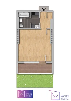 1-Zimmer-Wohnung kaufen in Mödling – 28,26 m², € 99.000 – Bild 12 von 13