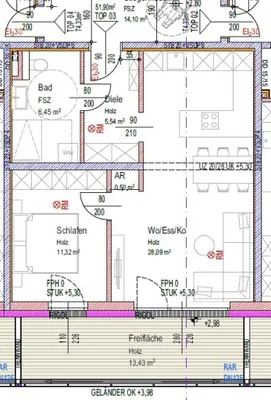 2-Zimmer-Wohnung kaufen in Steyr-Land – 51,9 m², € 249.000 – Bild 6 von 8