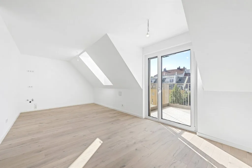 3-ZIMMER DACHGESCHOSS-TRAUM MIT BALKON - ERSTBEZUG! - Visning 2