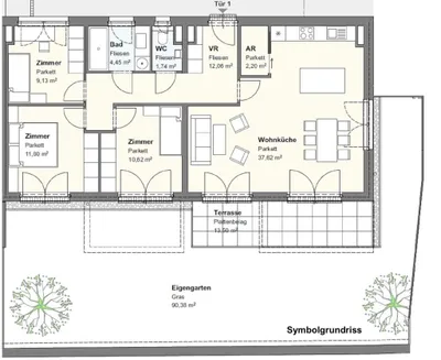 4-Zimmer-Wohnung kaufen in Wien – 80 m², € 429.900 – Bild 13 von 13