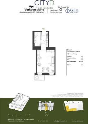 1-Zimmer-Wohnung kaufen in Wien – 35,5 m², € 311.097 – Bild 10 von 10