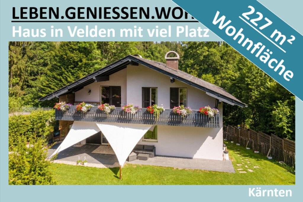 HAUS IN VELDEN MIT VIEL PLATZ, Velden am Wörther See